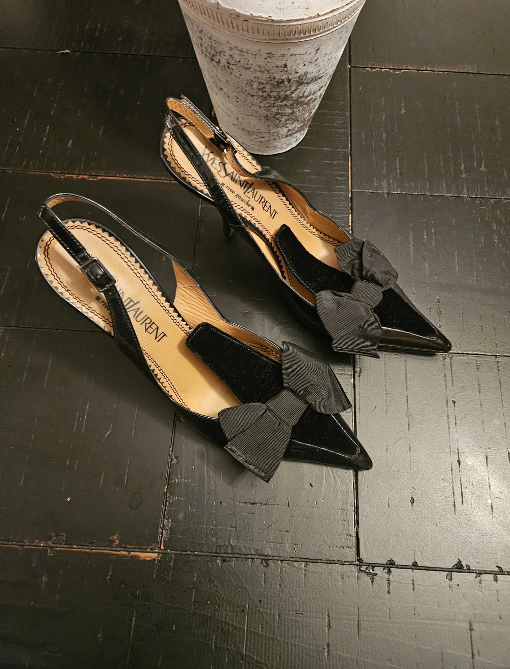 Authentic Yves Saint Laurent TomFord Era Heels Size 38